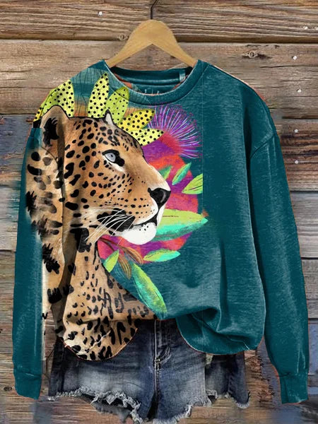 Sudadera animal print