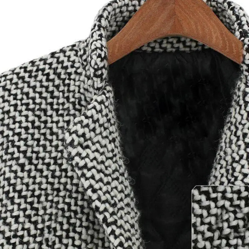 Chaqueta larga midi