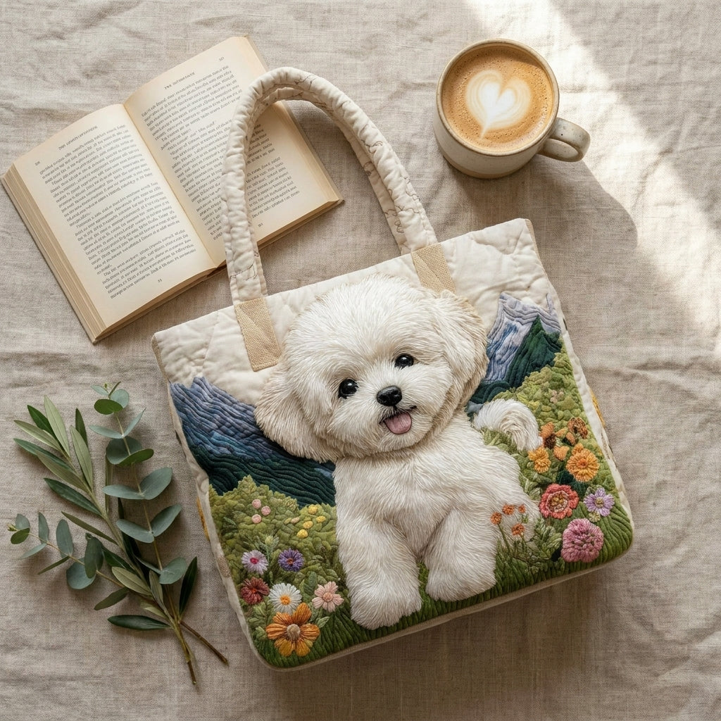 Bolso Artesanal Acolchado - Perro Encantado