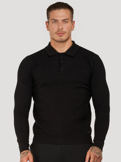 Polo manga larga