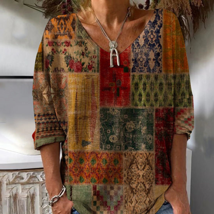 Camisa Estampada Vintage Ivy