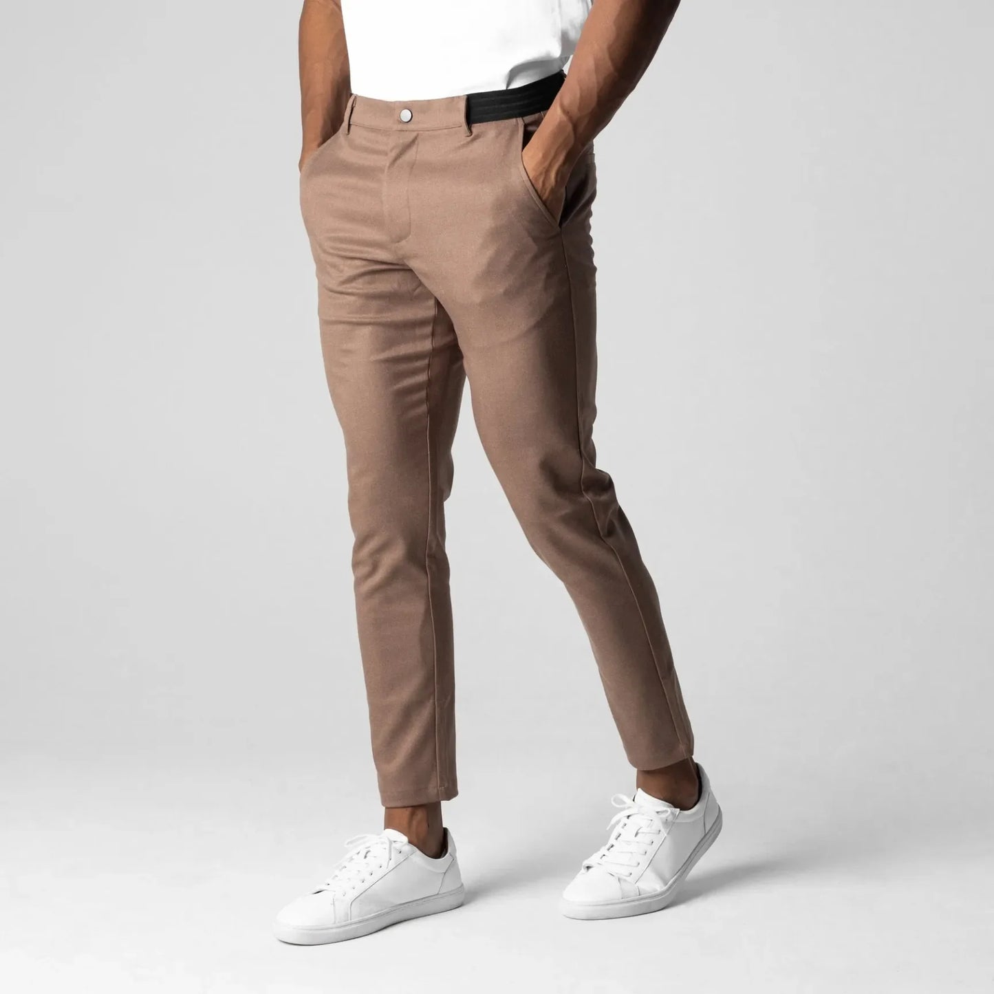Pantalones Chinos Elástico Premium