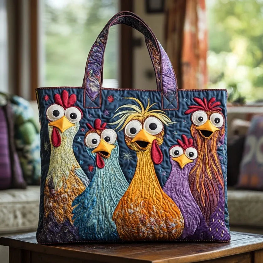 Bolso artesanal - Ilustrados Acolchados