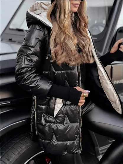 Chaqueta puffer de algodon