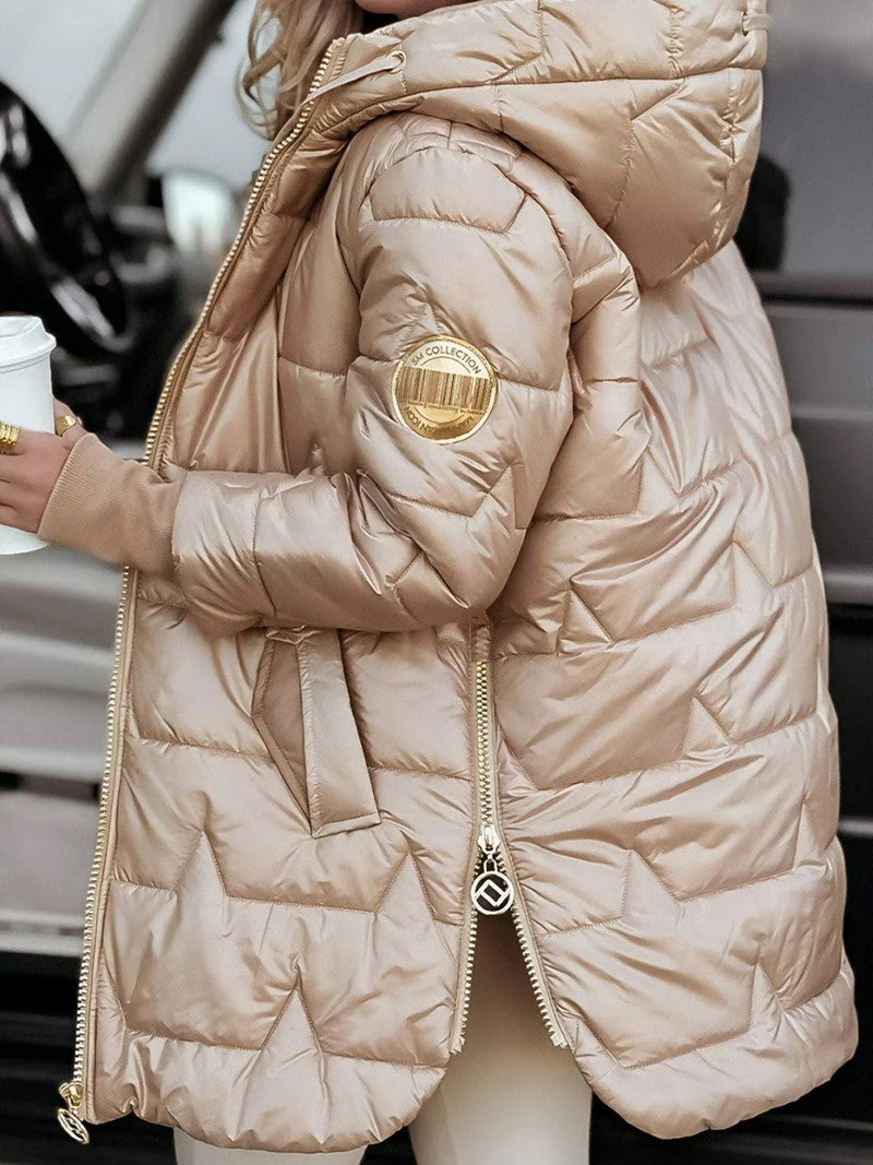 Chaqueta puffer de algodon