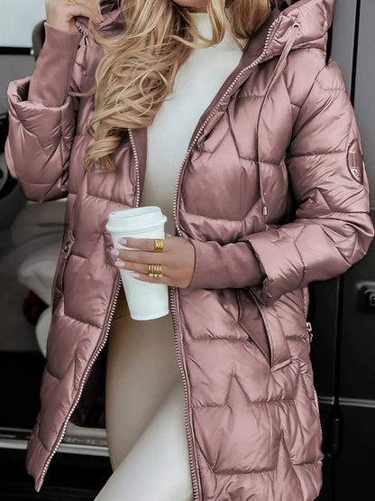 Chaqueta puffer de algodon