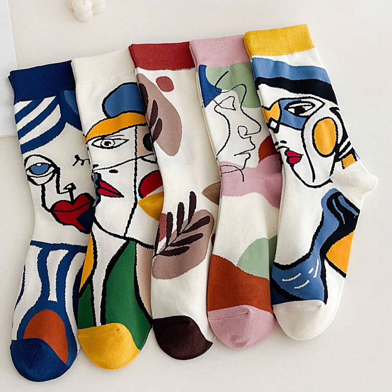 Calcetines Abstractos Informales