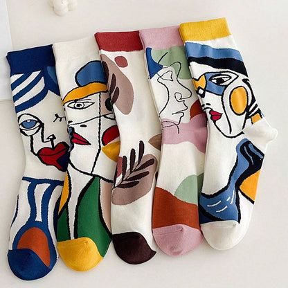 Calcetines Abstractos Informales
