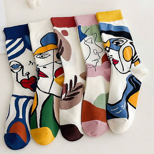 Calcetines Abstractos Informales