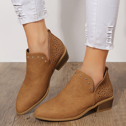 botin corto a la moda