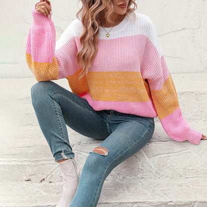 Sweater colotido tejido