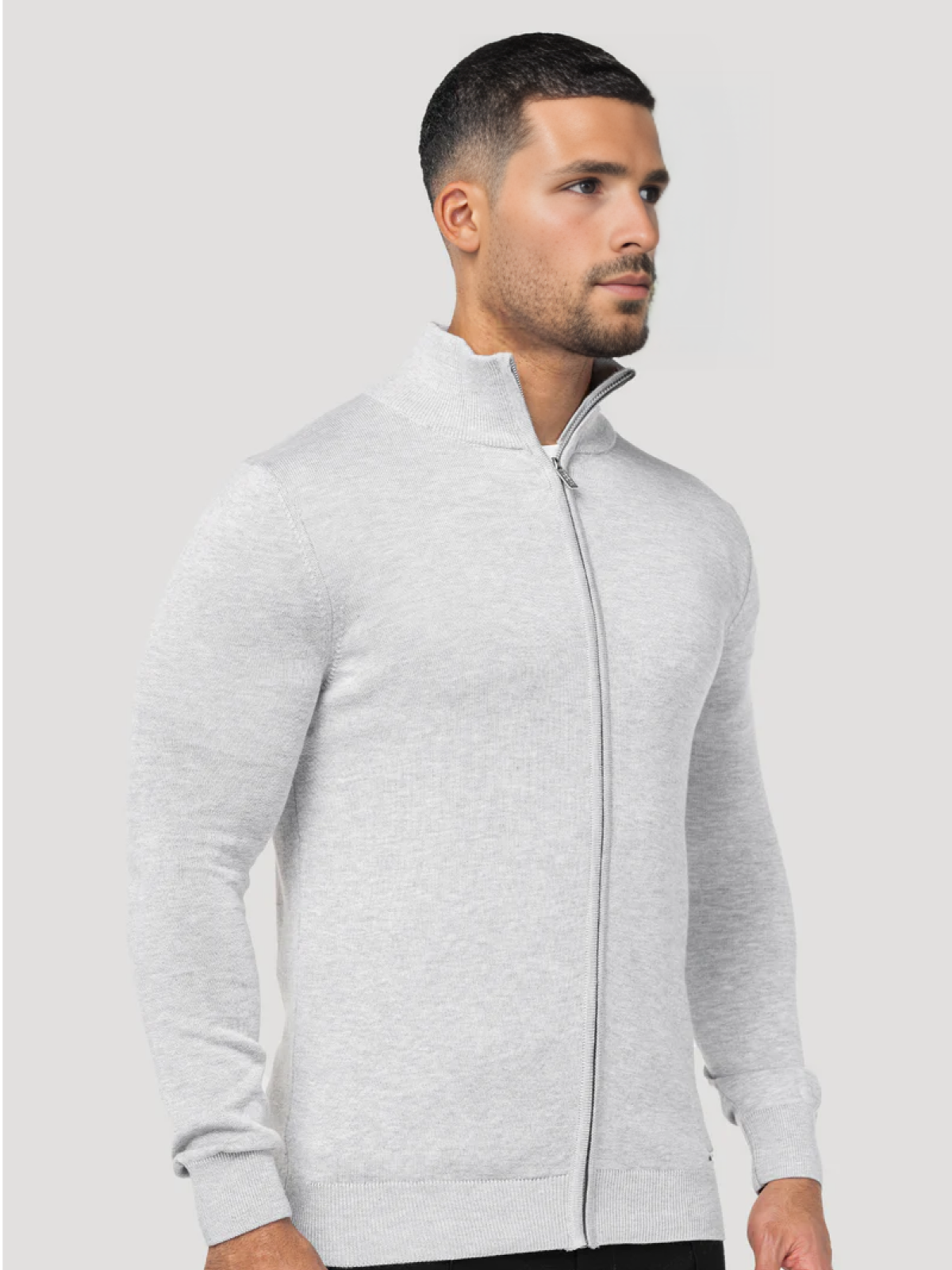 Sweater con cierre