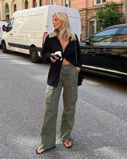 Pantalon Cargo ajustable