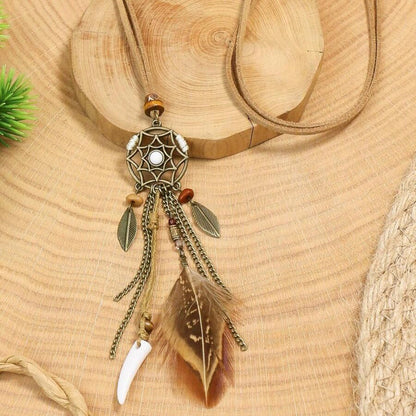 Collar Péndulo Bohemio Vintage