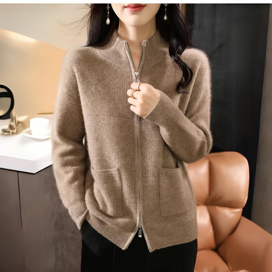 Sweater con cierre