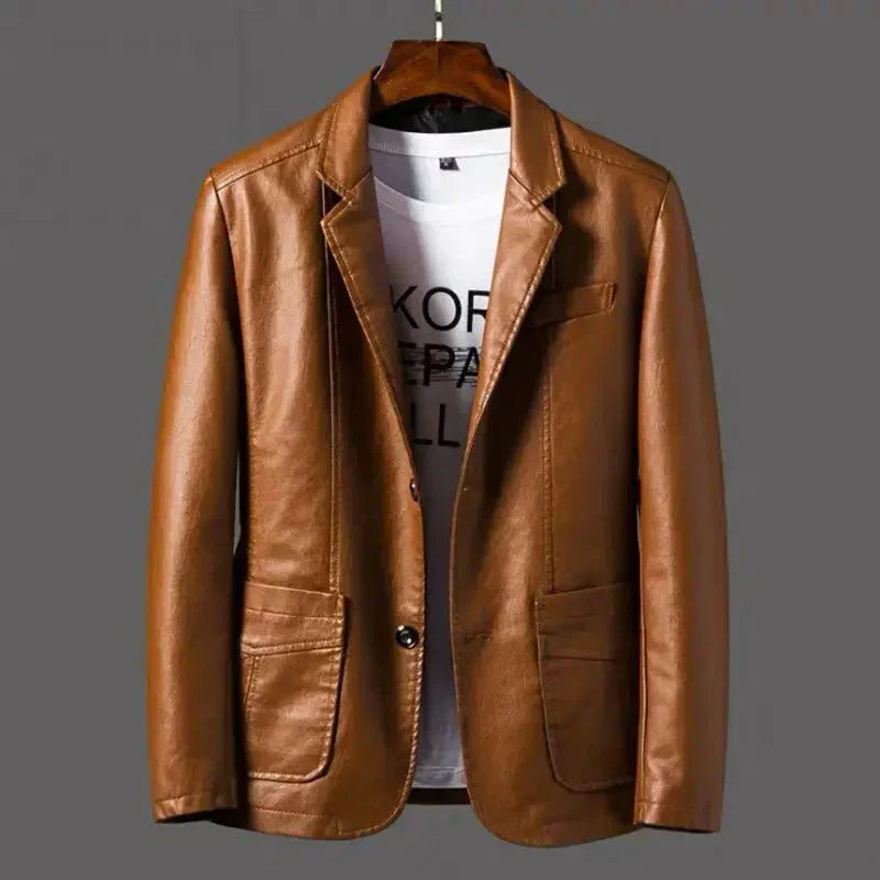 Chaqueta de piel premium