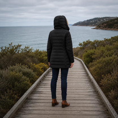 Jami | Abrigo de Invierno Acolchado de Corte A