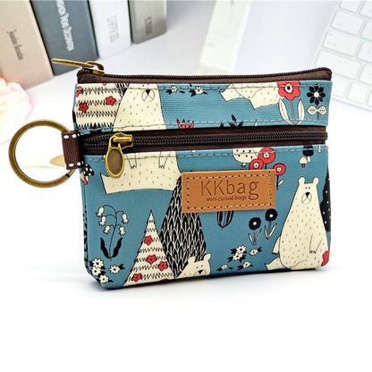 Monedero Con Diseño Animal Print
