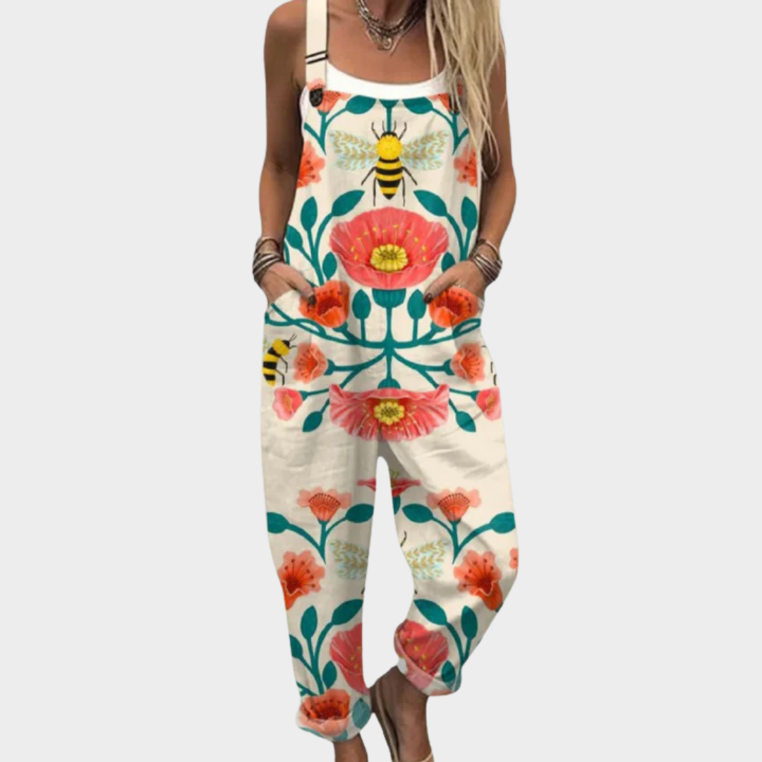 Overol Estampado Multicolor