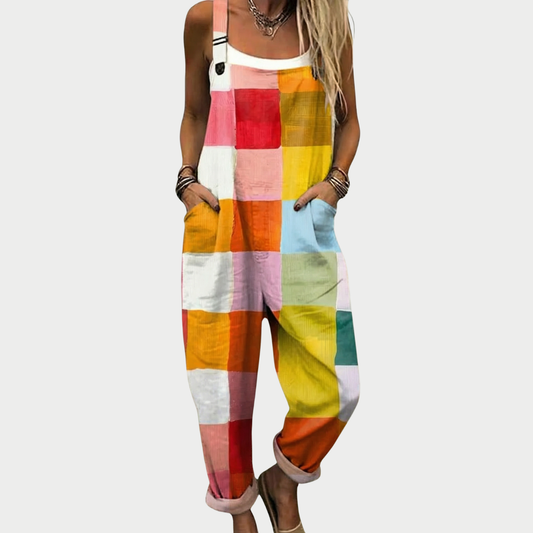 Overol Estampado Multicolor