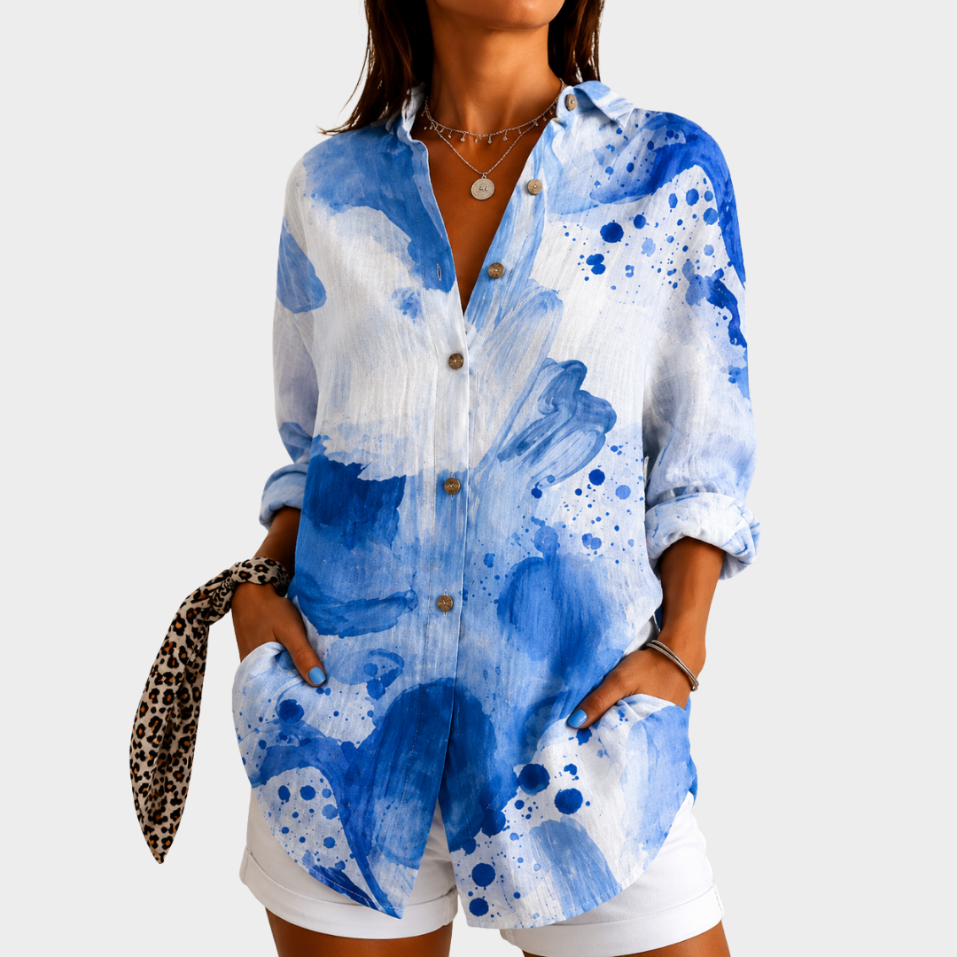 Lucette | Blusa Brisa Acuarela Costera