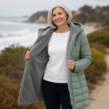 Jami | Abrigo de Invierno Acolchado de Corte A