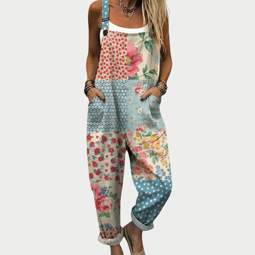 Overol Estampado Multicolor