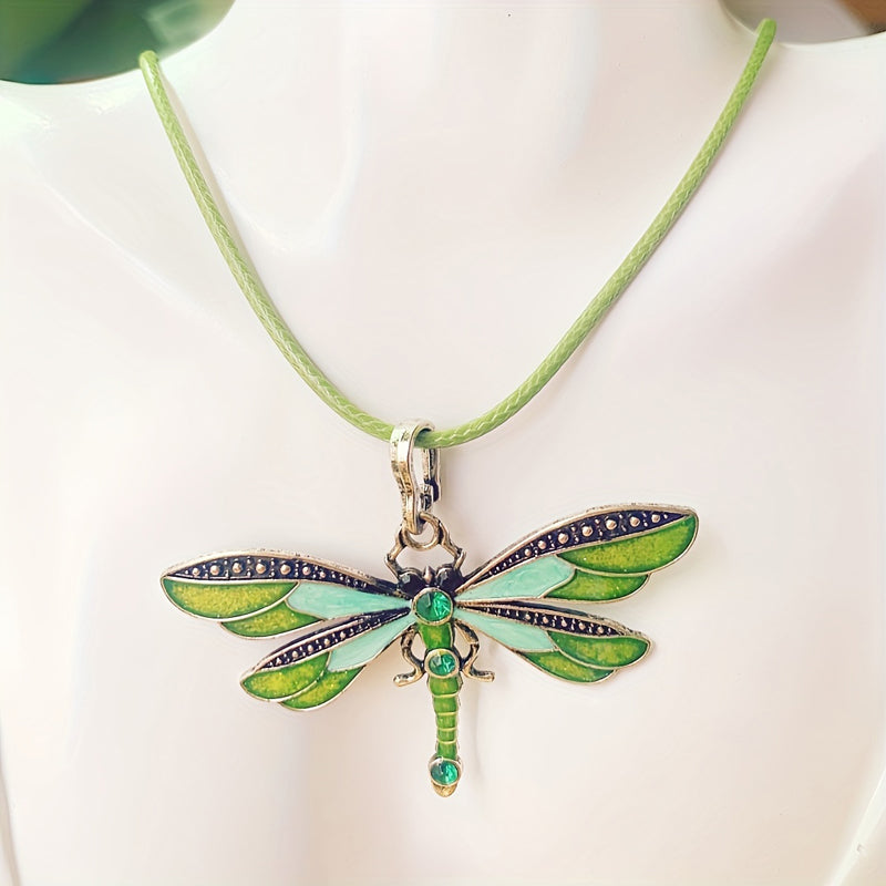 Collar Pendentif Libélula
