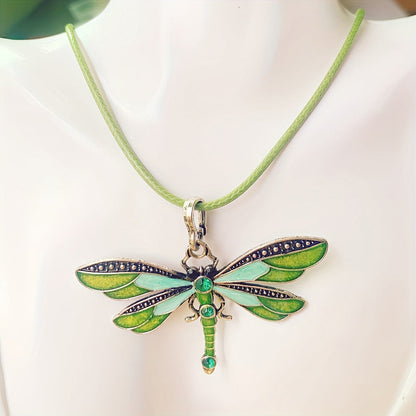 Collar Pendentif Libélula