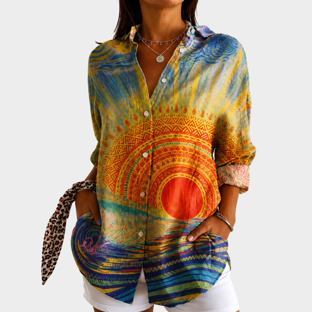 Christiane | Blusa Atardecer Radiante