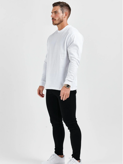 Polera básica manga larga