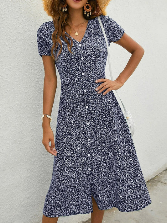 Vestido Manga Corta Mila