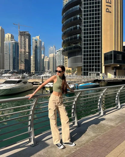 Pantalon Cargo ajustable