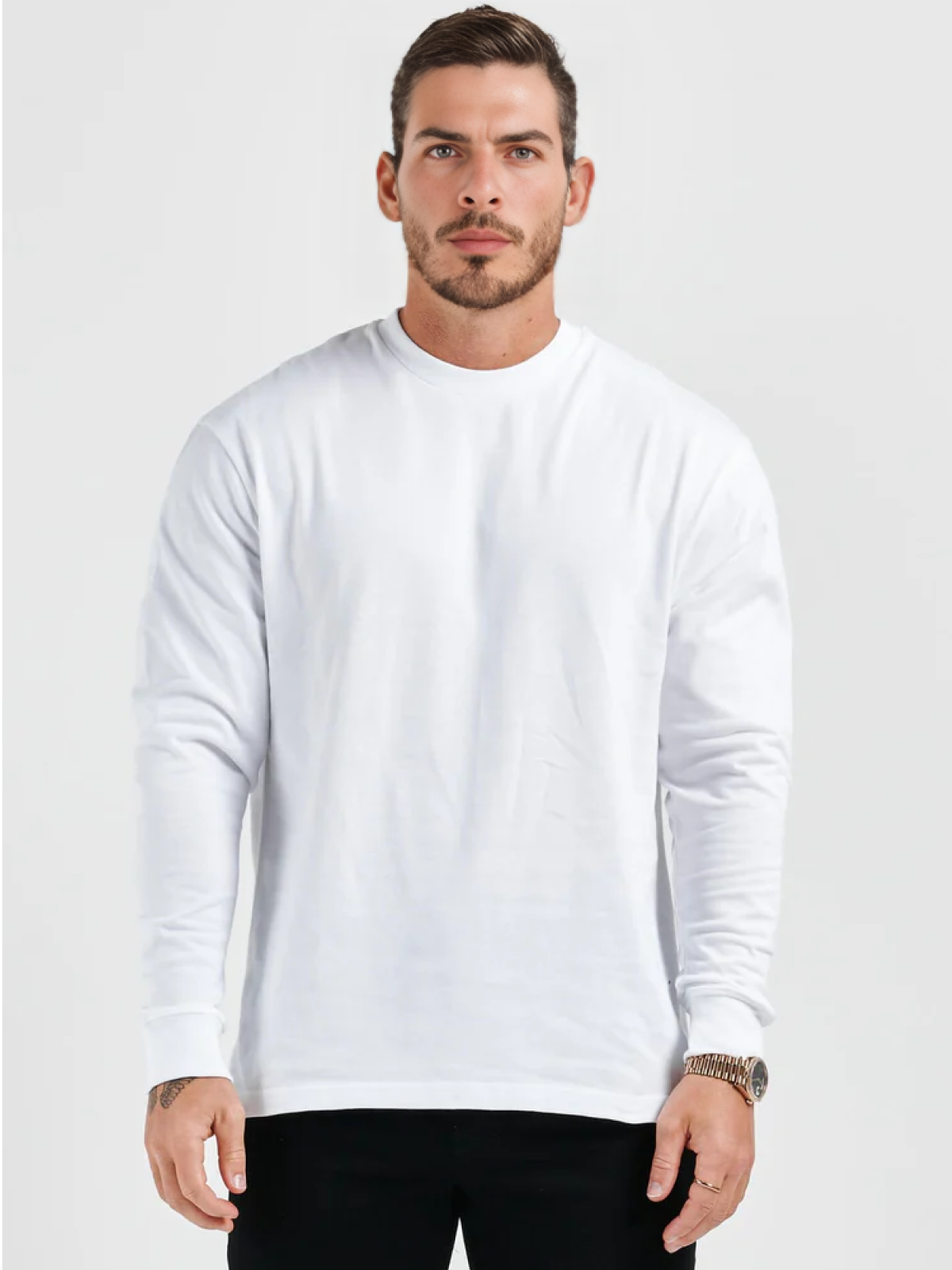 Polera básica manga larga