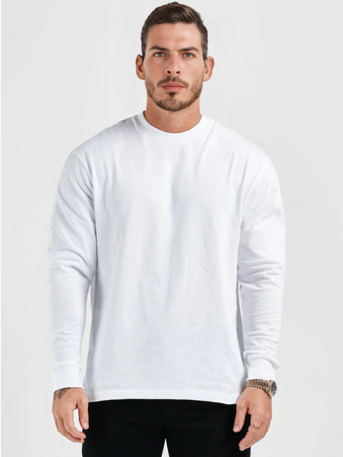 Polera básica manga larga