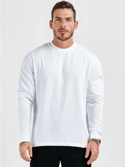 Polera básica manga larga