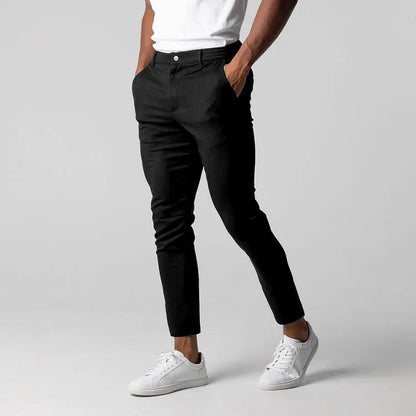 Pantalones Chinos Elástico Premium