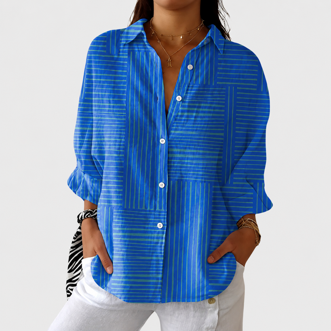 Rosalie | Blusa Ligera y Estampada de Colores