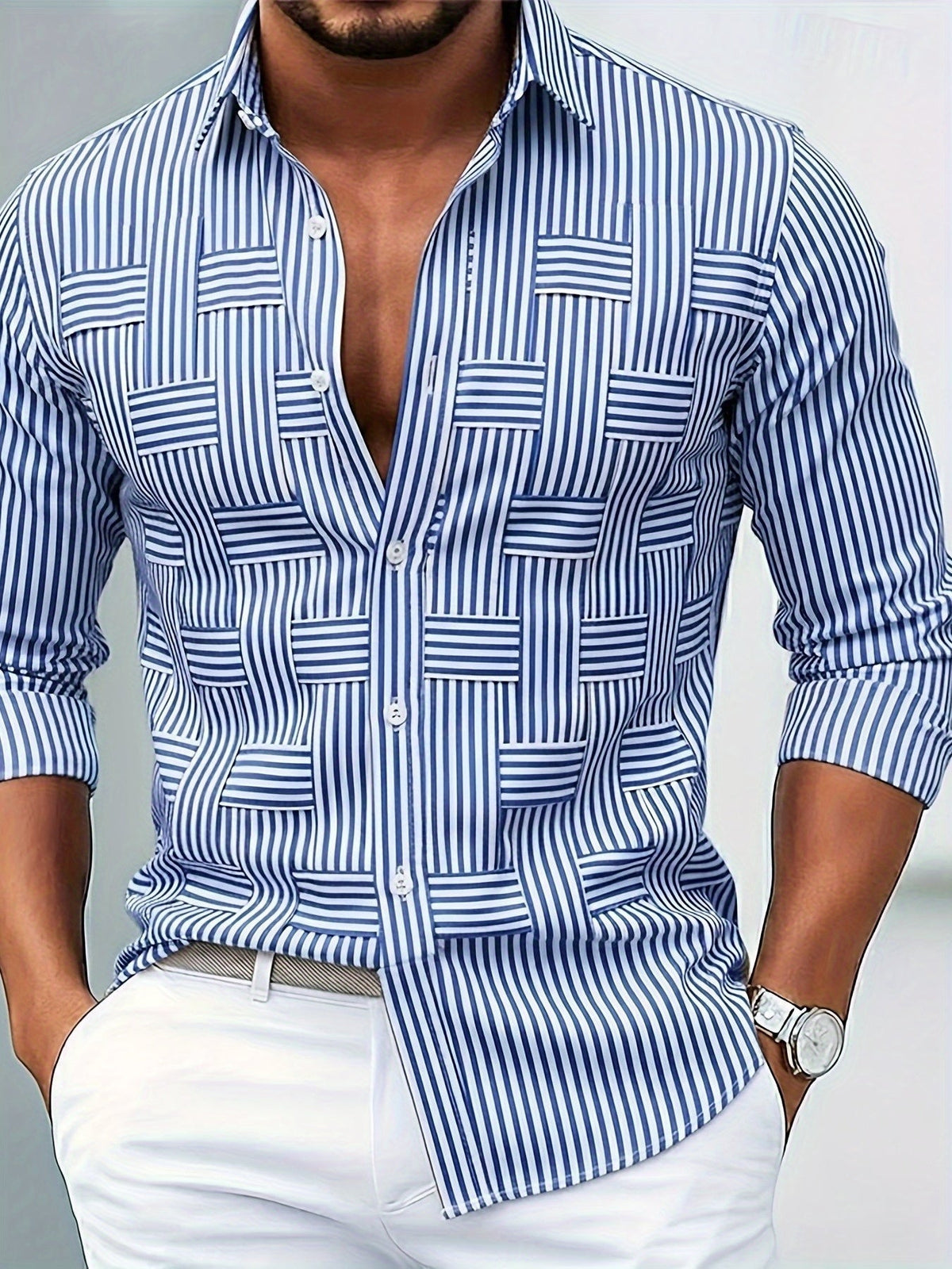 Emerson Camisa Celeste