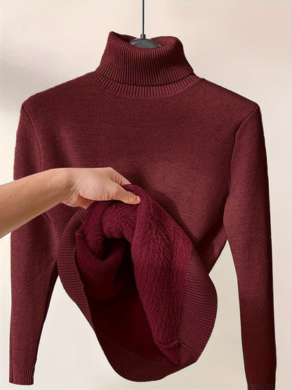 Sweater cuello alto Adela