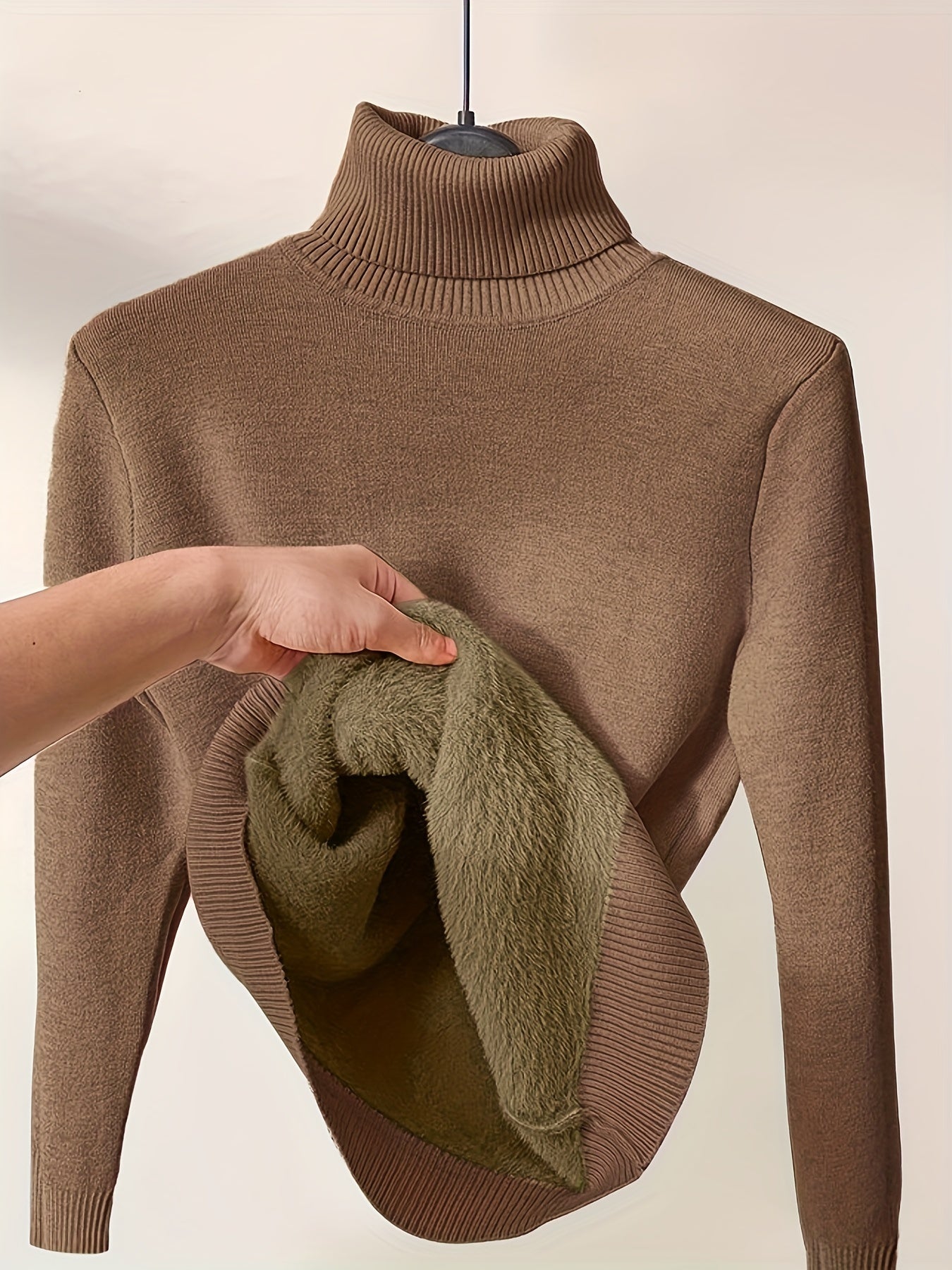 Sweater cuello alto Adela