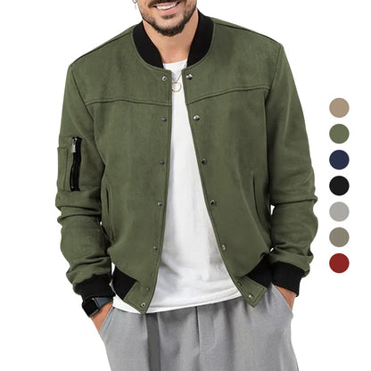 Chaqueta aviadora de hombre