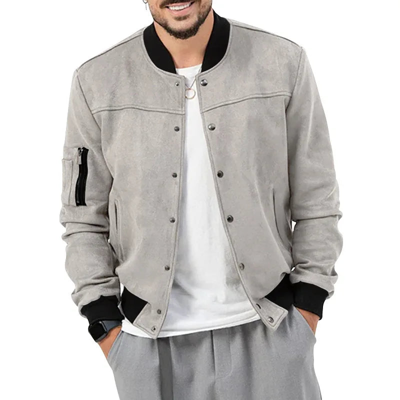Chaqueta aviadora de hombre