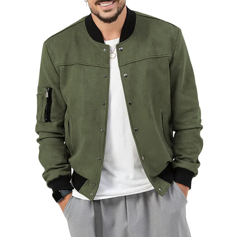Chaqueta aviadora de hombre