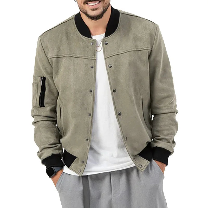 Chaqueta aviadora de hombre