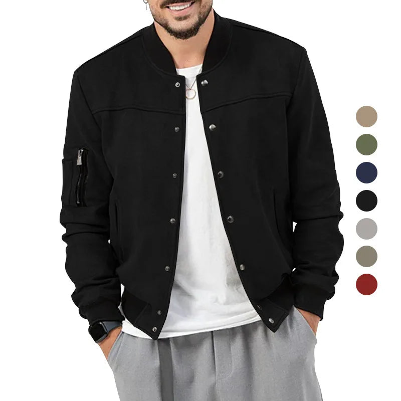 Chaqueta aviadora de hombre