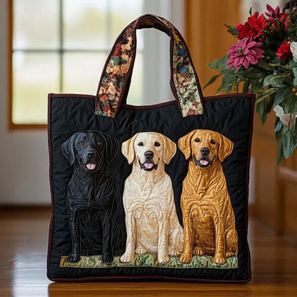 Bolso Artesanal Hecho a Mano - Tres Labradores