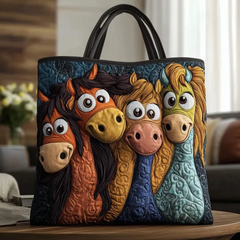 Bolso artesanal - Ilustrados Acolchados