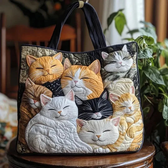 Bolso artesanal - Ilustrados Acolchados