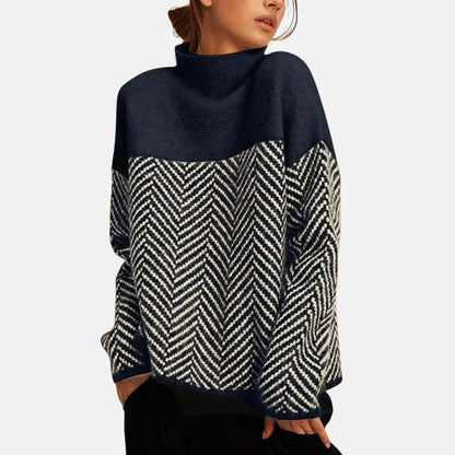 Norah | Jersey de cuello alto de algodón